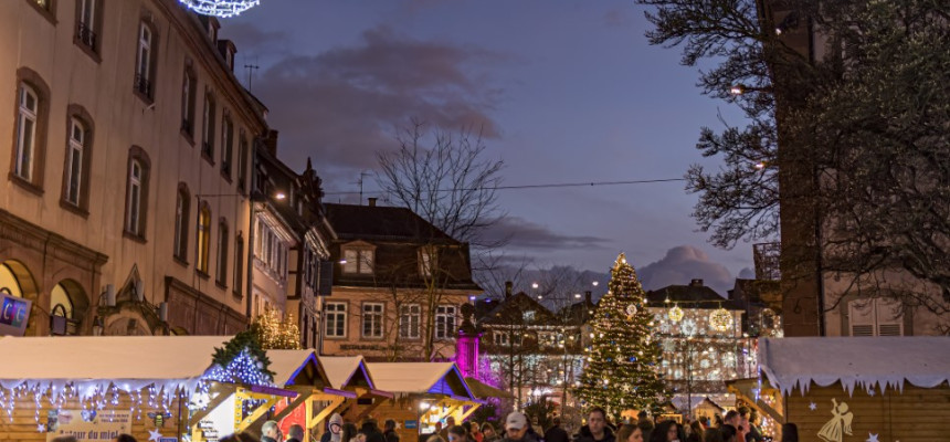 Lancement des festivités de Noël à Haguenau 2024